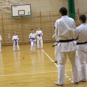 Egzamin uczniowski Karate Oyama