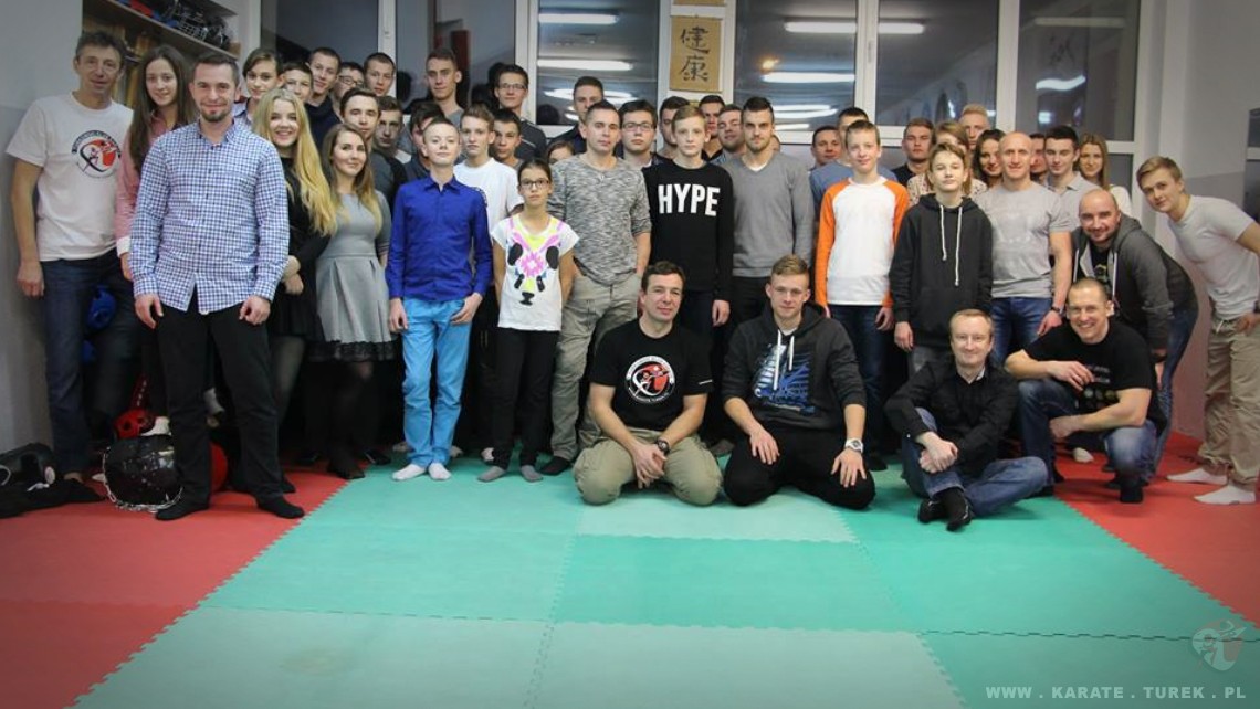 Spotkanie opłatkowe członków Turkowskiego Klubu Karate