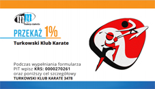 1 % podatku dla Turkowskiego Klubu Karate OYAMA